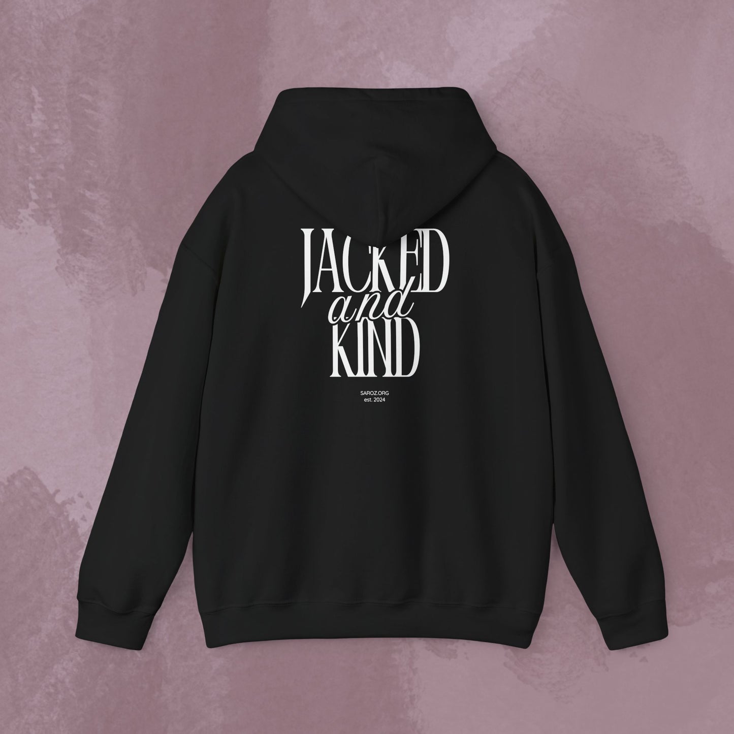 Comfortable Heavy Blend Unisex Hoodie - 'Jacked and Kind'