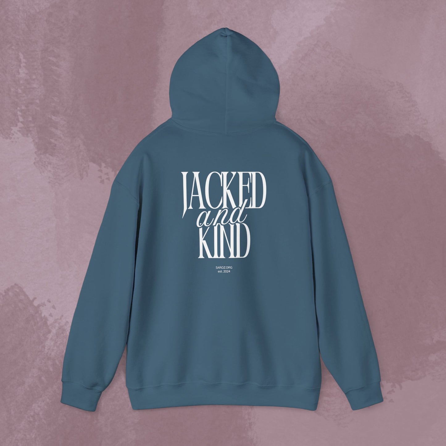 Comfortable Heavy Blend Unisex Hoodie - 'Jacked and Kind'