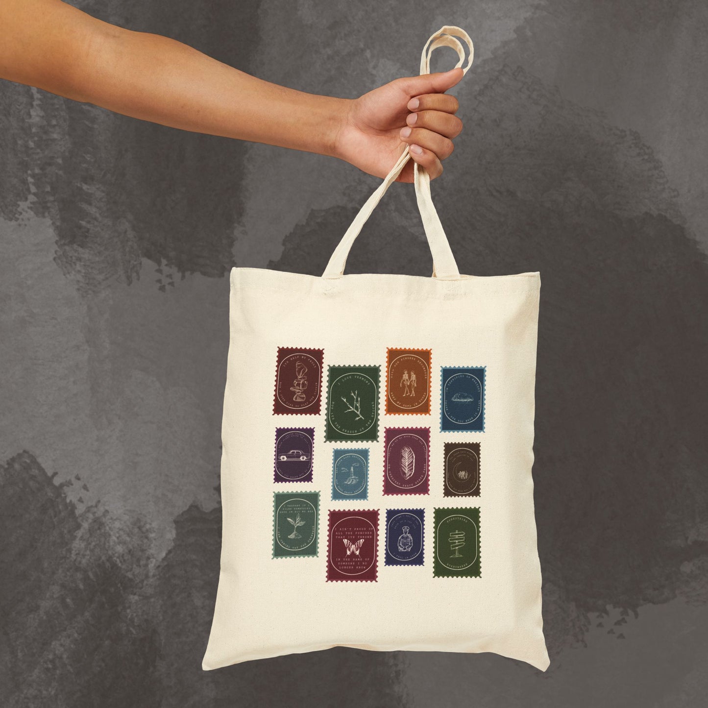 Cotton Canvas Tote Bag - 'NOAH'