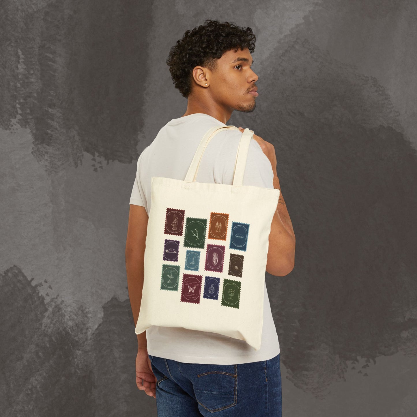 Cotton Canvas Tote Bag - 'NOAH'