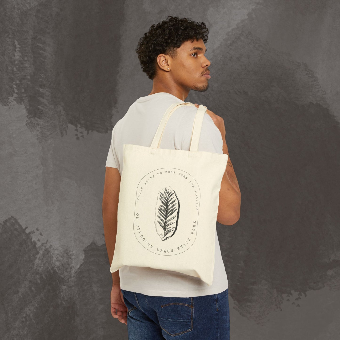 Cotton Canvas Tote Bag - ' Maine'