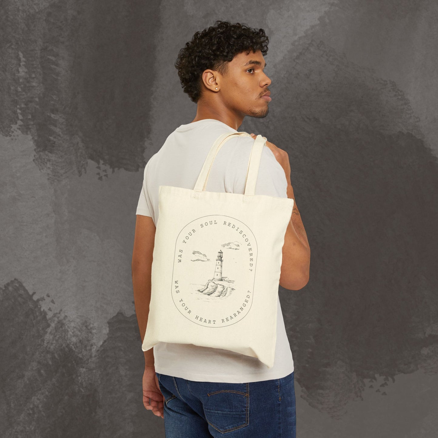 Cotton Canvas Tote Bag - ' Maine'