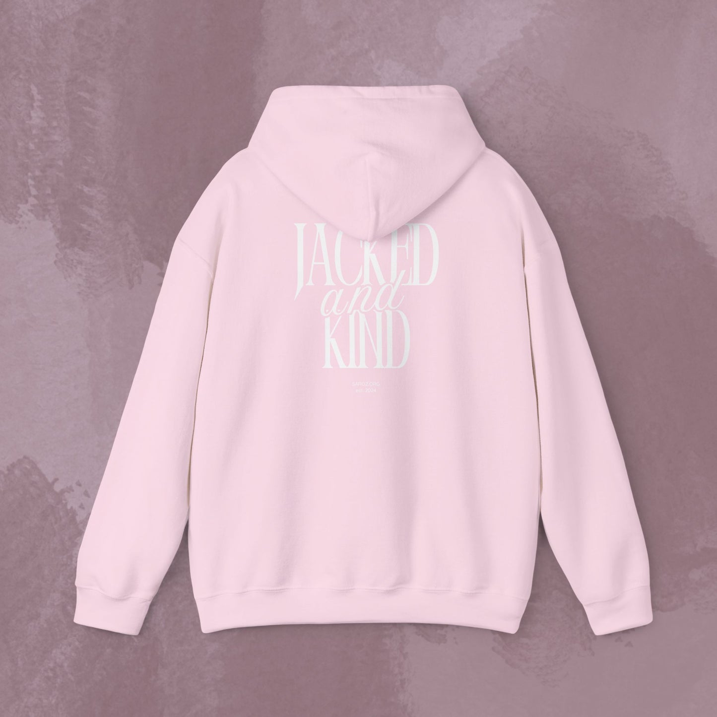 Comfortable Heavy Blend Unisex Hoodie - 'Jacked and Kind'